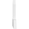 Ekena Millwork Portland Architectural Grade PVC Gable Bracket, 36"W x 21"H x 2"D x 6"F, 14/12 Pitch GBP036X21X0206POR00 - alternate 2